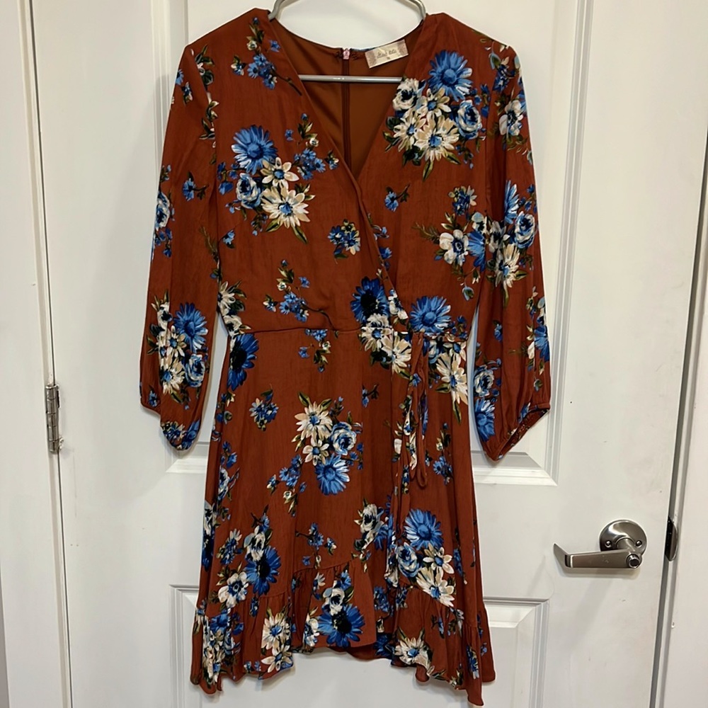 Floral altered state dress